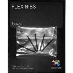 Wacom Flex Nibs for Tablet Pens, 5-Pack, Black