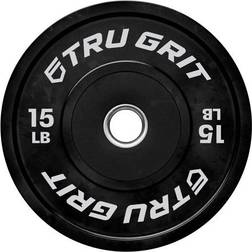 Tru Grit Fitness Bumper Plate Set 2x7kg