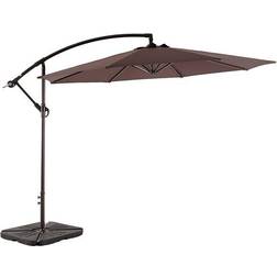 Westin Cantilever Hanging Patio Umbrella with Base Weights 10ft