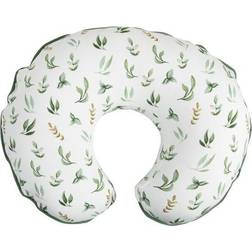 Boppy Organic Cotton Nursing Pillow Cover Green Little Leaves