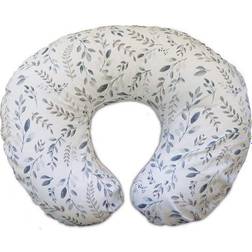 Boppy Original Nursing Pillow and Positioner Gray Taupe Leaves