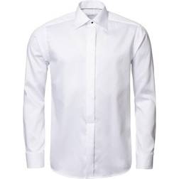 Eton Contemporary Fit Diamond Weave Formal Shirt - White