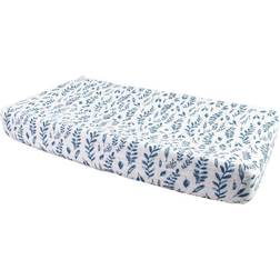 Bebe au Lait Leaves Changing Pad Cover