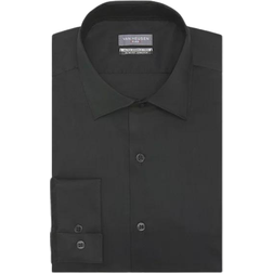 Van Heusen Ultra Wrinkle Free Slim Fit Dress Shirt - Black
