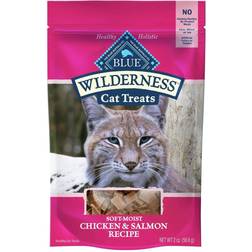 Blue Buffalo Wilderness Soft-Moist Cat Treats Chicken and Salmon 0.1