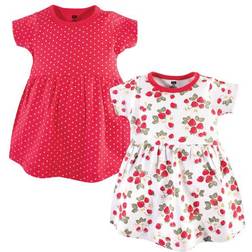 Hudson Baby Cotton Dress 2-pack - Strawberries (10153688)