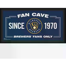 Fanatics Milwaukee Brewers Framed Fan Cave Collage Photo Frame