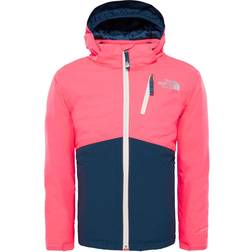 The North Face Face Snowquest Insulated Ski Jacket Kids - Rocket Red