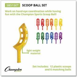 Champion Sports CHSSBS1SET Scoop Ball Set