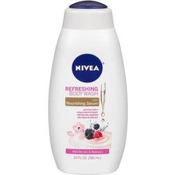 Nivea 20 Oz. Refreshing Wild Berries And Hibiscus Body Wash