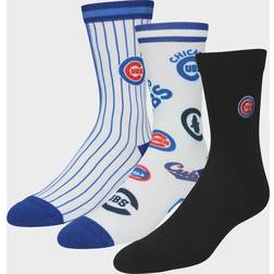 PKWY Chicago Cubs MVP 3-Pack Crew Socks Youth