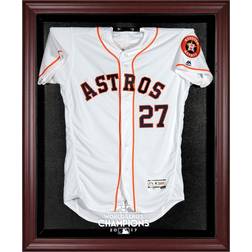 Fanatic Houston Astros 2017 MLB World Series Champions Mahogany Framed Logo Jersey Display Case