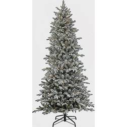 National Tree Company 7ft. Pre-Lit Snowy Calton Pine Artificial Christmas Tree