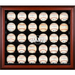 Fanatics San Francisco Giants Logo Mahogany Framed 30-Ball Display Case