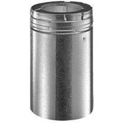 Chimney DuraVent 4 in. Dia. x 48 in. L Galvanized Steel Exhaust Vent Pipe Case Of: 6