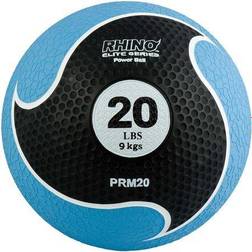 Champion Sports Rhino Elite Medicine Ball,20lb,Blue