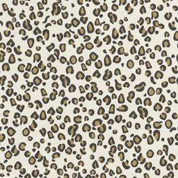 Rasch Damisa Mustard Leopard Print Wallpaper, Yellow