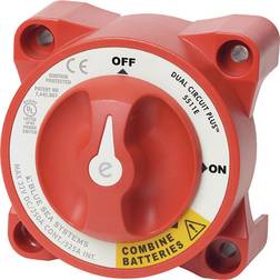 Blue Sea Systems Add-A-Battery Dual Circuit Battery Switch Only