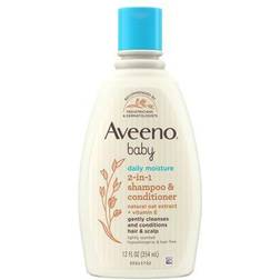Aveeno Baby Daily Moisture 2-in-1 Shampoo & Conditioner 12fl oz