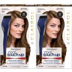 Clairol (2 Pack) Root Touch-Up Permanent Hair Color, 6A Light Ash Brown