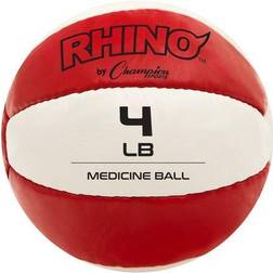 Champion Sports Leather Medicine Ball,2kg,8"D