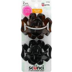 Scunci No Slip Grip All Day Hold Octopus Jaw Clips 2-pack