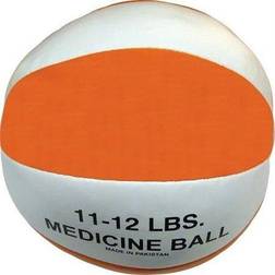 Champion Sports 11-12lb Leather Medicine Ball