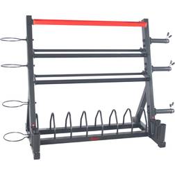 Sunny Health & Fitness All-In-One Weights Storage Rack Stand SF-XF920025