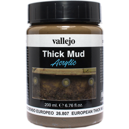 Vallejo European Thick Mud Weathering Effects 200ml VAL26807