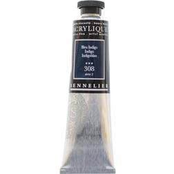 Sennelier Extra-Fine Artist Acryliques Transparent Red Iron Oxyde, 60 ml tube