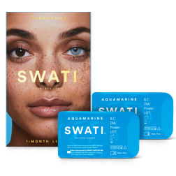 Swati 1-Month Lenses Aquamarine 1-pack
