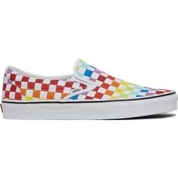 Vans Checkerboard Slip-On - Rainbow/True White