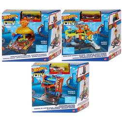 Hot Wheels City Downtown Track Set Case of 3