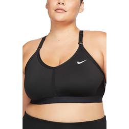 Nike Indy Dri-FIT Sports Bra Plus Size - Black/White