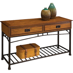 Homestyles Modern Craftsman Console Table 16x47.2"