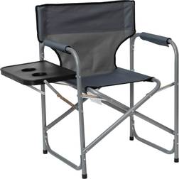 Flash Furniture Folding Director's Indoor Outdoor Camping Chair, Grey One Size