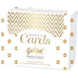 Golden-Gold Foil American Crafts A2 Cards & Envelopes