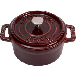 Staub Mini Round Cocotte with lid 0.063 gal