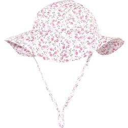 Hudson Baby Sun Protection Hat - Pink Green Peony (10357469)