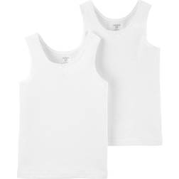Carter's Cotton Cami Tanks 2-pack - White (192136683322)