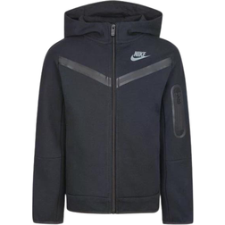 Nike Junior Tech Fleece Full Zip Hoodie - Black