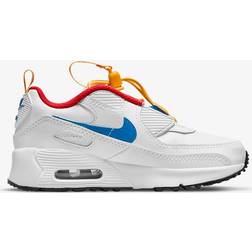 Nike Air Max 90 Toggle PS - White/University Gold/University Red/Photo Blue