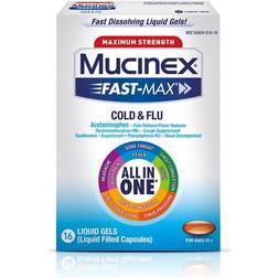 Mucinex Fast-Max Cold & Flu 16 Liquid