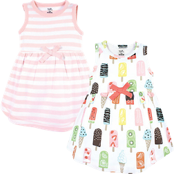 Touched By Nature Organic Cotton Dresses 2-pack - Popsicle