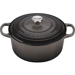 Le Creuset Oyster Signature Round with lid 3.31 L