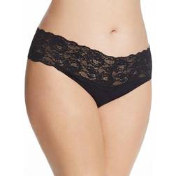 Cosabella Never Say Never Plus Lovelie Thong - Black