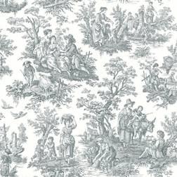 RoomMates Country Life Toile P&S Wallpaper, Multicolor One Size