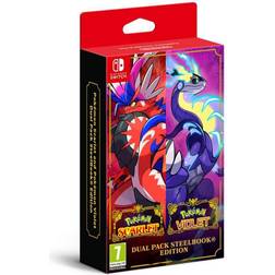 Pokémon Scarlet and Violet Dual Pack - Steelbook Edition (Switch)