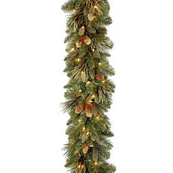 National Tree Company Pine Garland with Clear Lights Christmas Decoration