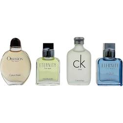 Calvin Klein Variety 4 Pc. Gift Set for Men 0.5 Men Fresh Spray Eau de Toilette